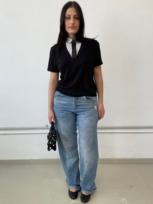 Dirk Bikkembergs tie top